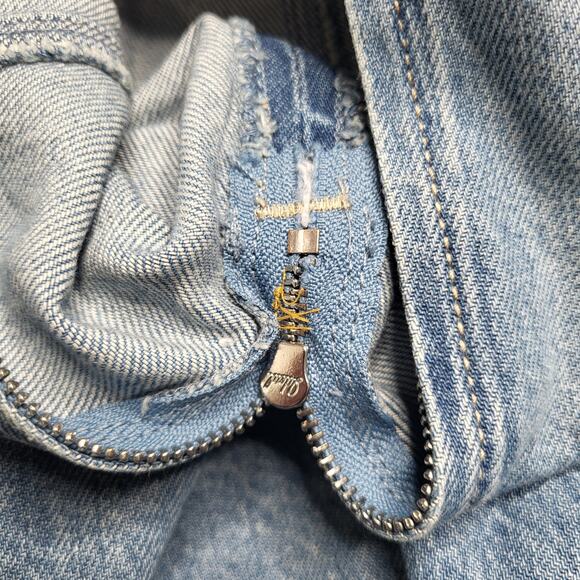 Madewell Circle Jean Mini Dress Airy Denim Fit and Flare Ashbury Medium Wash XS - Picture 10 of 11